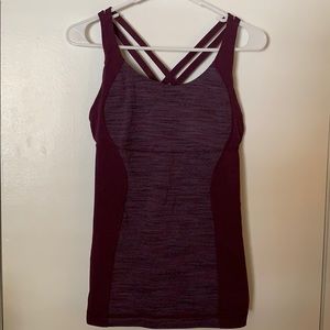 Plum Lululemon Workout Tank